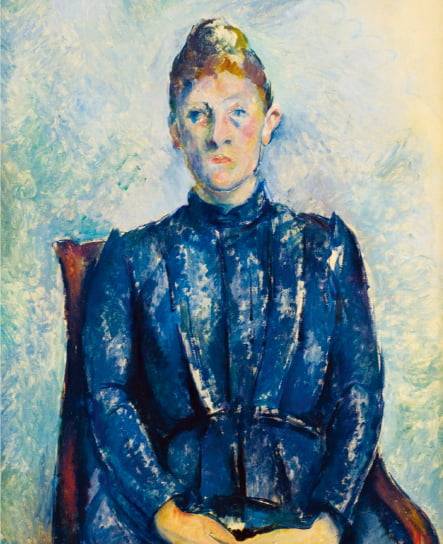 예술의전당 폴 세잔의 ‘세잔 부인의 초상’.