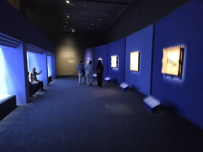 국립중앙박물관 전시전경.