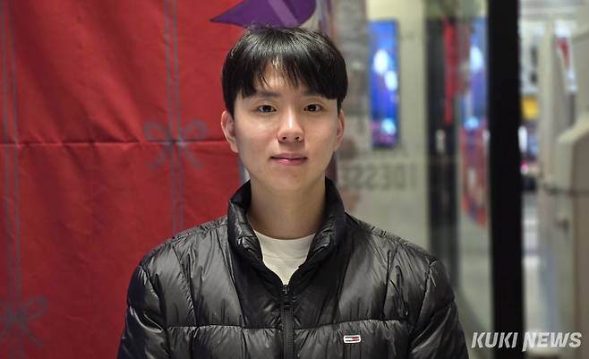 ‘모건’ 박루한이 3일 서울 종로구 카페에서 쿠키뉴스와 인터뷰하고 있다. 김영건 기자