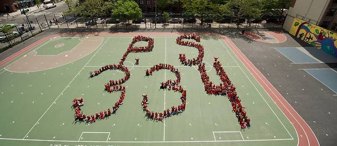 뉴욕 맨해튼 어퍼 웨스트 사이드의 앤더슨 스쿨 운동장. 뉴욕 엄마들이 선망하는 공립학교(유치원~8학년)로 유명하다. /사진=앤더슨 스쿨 홈페이지