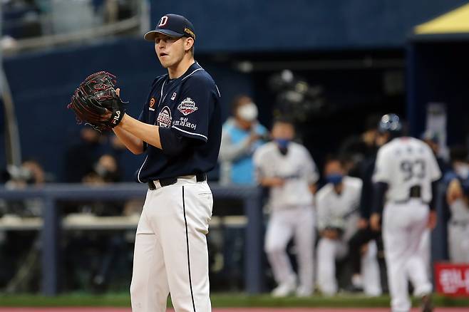 크리스 플렉센. 두산베어스 제공