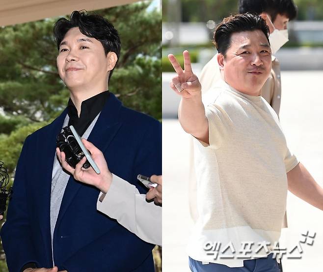 박수홍과 윤정수. 엑스포츠뉴스 DB.