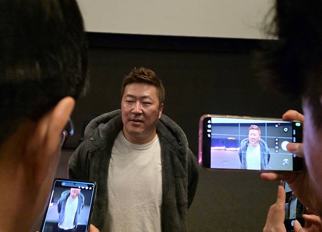 4일 스포츠서울 시상식에 참석한 삼성 최형우 [촬영= 김동찬]