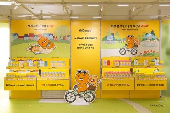 덴프스 올리브영 강남타운점 팝업스토어 현장 이미지