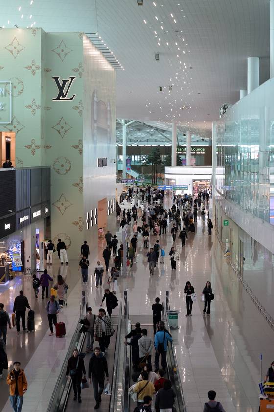 인천공항 면세 구역. 강정현 기자