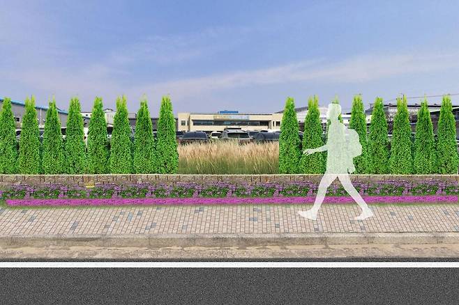 구미시 아름다운거리 조감도 ⓒ구미시 제공