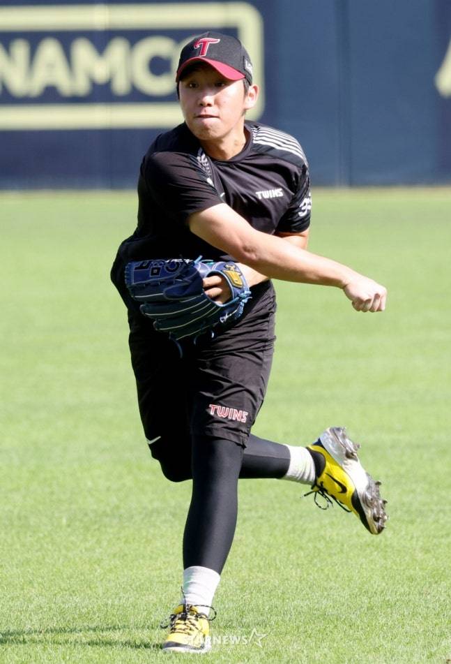 LG 트윈스 투수 박명근. /사진=김진경 대기자