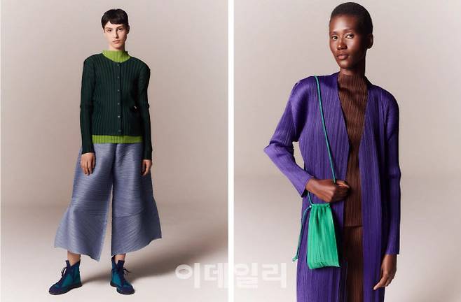 플리츠 플리즈 이세이 미야케 25 FW 룩북 (사진=SSF샵 캡처)
