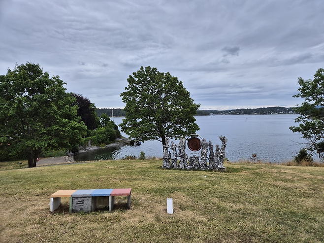 피요르드가 보이는 야외 조각 공원 ©김슬기