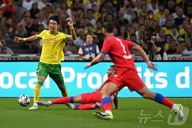 낭트의 권혁규. ⓒ AFP=뉴스1