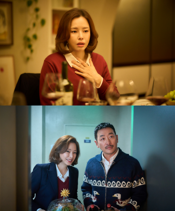 이하늬는 감독 겸 배우 하정우에 관해 "배우로서만 다시 만나서 진탕 연기해 보고 싶다. 감독으로서 모든 걸 다 아울러야 했기 때문에 부부케미를 더 만들고 싶어도 그러지 못했다"고 말했다. /㈜바이포엠스튜디오