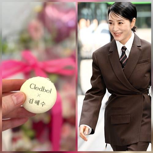 사진=김혜수 SNS, 천정환 기자