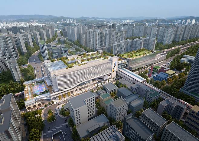 창동민자역사 조감도