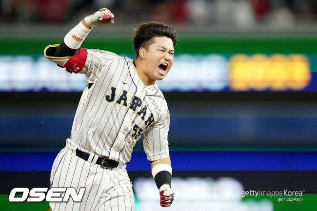 [사진] 일본 국가대표 시절 무라카미 무네타카. ⓒGettyimages(무단전재 및 재배포 금지)