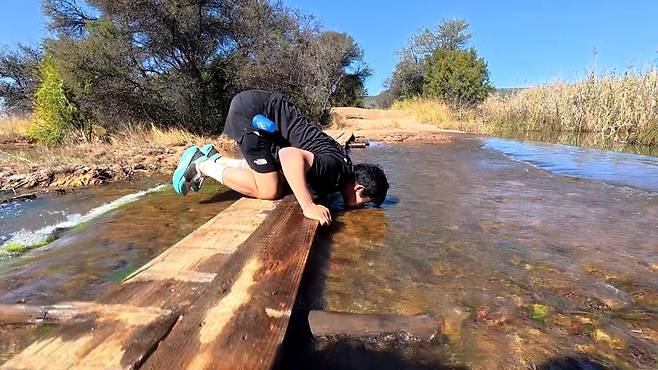 방송인 기안84가 남아공 ‘빅5 마라톤’에 도전하는 과정을 담은 MBC 예능 ‘극한84’ 7일 방송 한 장면. 사진 MBC