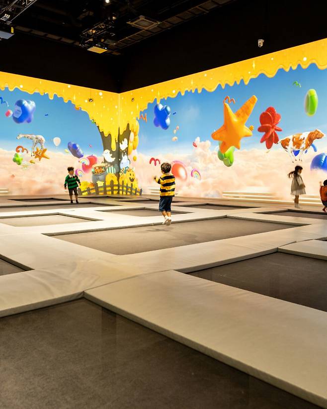 ‘아르떼 키즈 파크 제주’에서 체험을 즐기는 아이들. 아르떼 키즈 파크 제주 제공