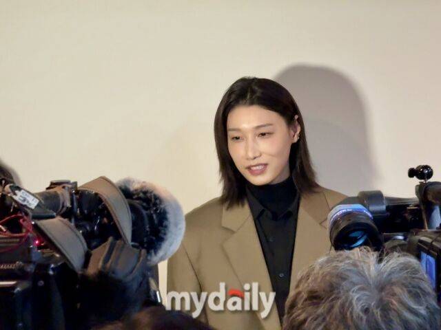 김연경이 한국체육기자연맹 시상식에서 '올해의 선수상'을 받았다./한국프레스센터=이보미 기자