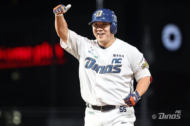 NC 이우성은 2025시즌 막바지 타격감을 되찾았다. 그는 흐름을 이어 다음 시즌 타선의 중심축이 되리라 다짐했다. 사진제공｜NC 다이노스