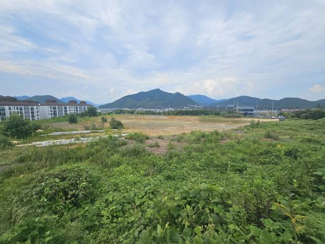 창원 북면 국민체육센터 건립 예정 부지./창원시/