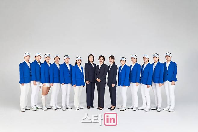 삼천리 스포츠단 소속 선수와 코치진이 2025시즌 개막에 앞서 선전을 다짐하고 있다. (사진=삼천리 스포츠단)