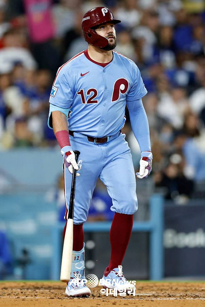 필라델피아 필리스 강타자 카일 슈와버. 사진=AFPBBNews