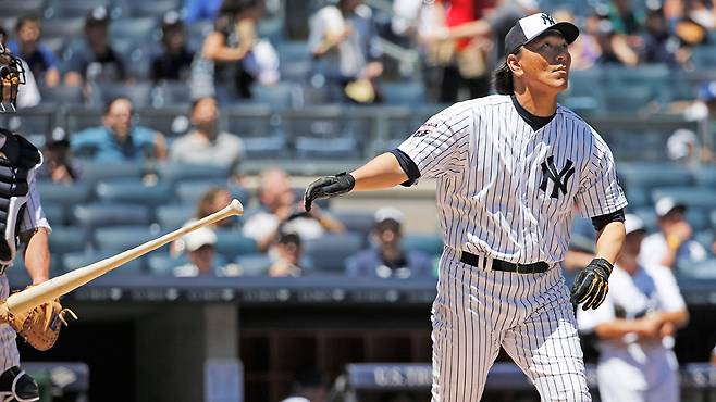 양키스 시절 마쓰이 히데키. AP연합뉴스