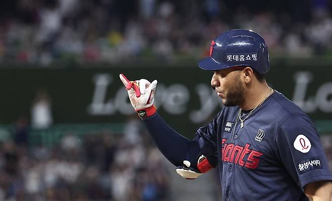 롯데 자이언츠 외국인 타자 빅터 레이예스.뉴스1