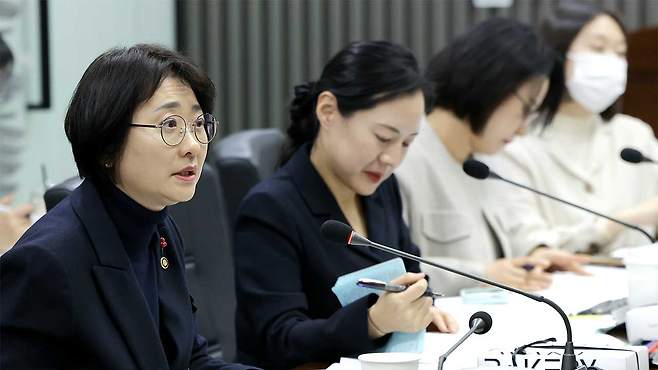 중앙의료급여심의위원회 주재하는 이스란 1차관