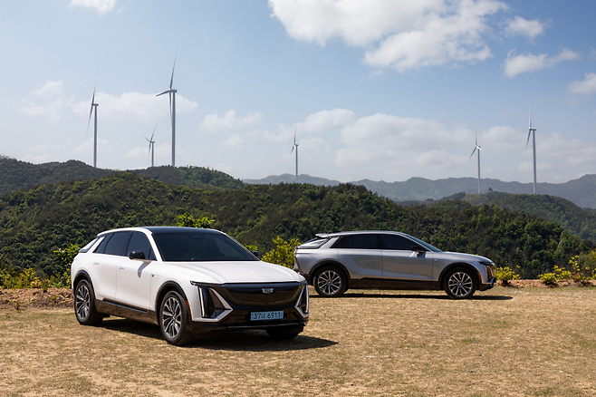 캐딜락 전기차 리릭. 캐딜락 제공