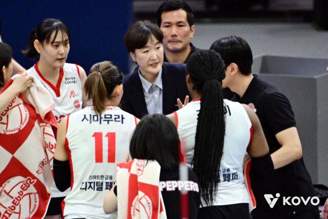 페퍼저축은행 장소연 감독./KOVO