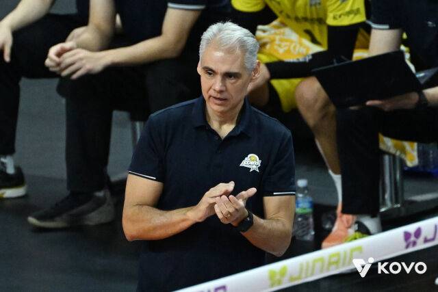 레오나르도 카르발류 감독/KOVO