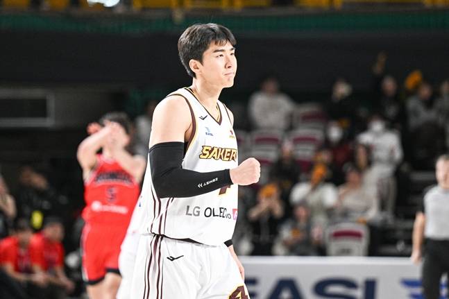 21점을 기록한 양홍석. /사진=EASL