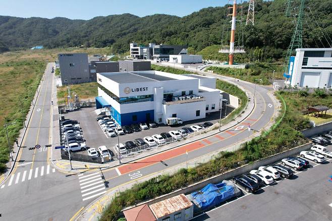 대전 둔곡 국제과학비즈니스벨트에 위치한  ㈜리베스트 본사. 사진제공은  ㈜리베스트