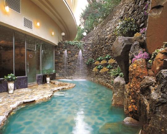 온양온천 모습. 아산시 제공