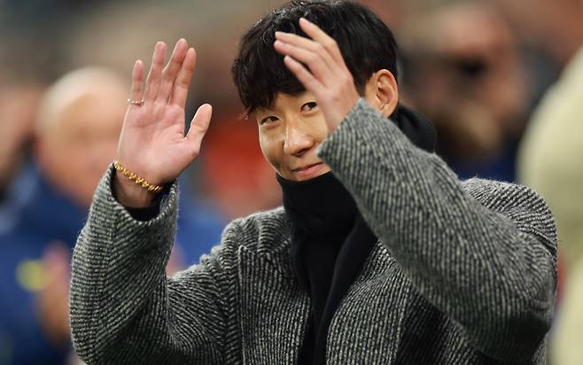 LAFC 이적 후 처음으로 토트넘 홋스퍼 스타디움을 찾은 손흥민. 사진=EPA 연합뉴스