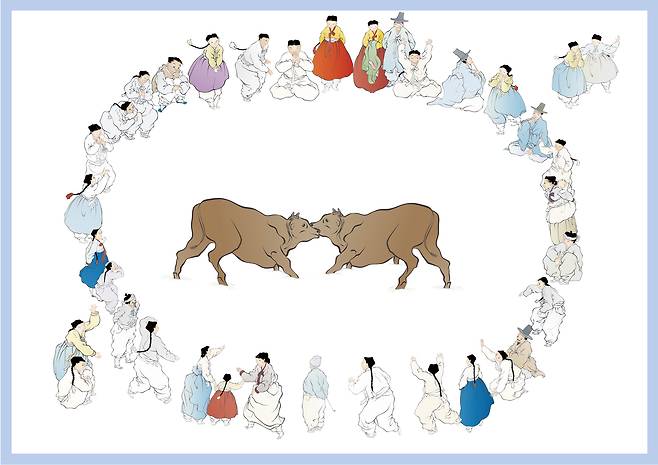Drawing of traditional bullfighting (Getty Images)