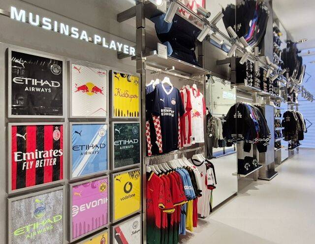 스포츠 전문관 무신사 플레이어. /방금숙 기