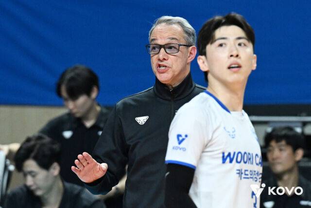 파에스 감독./KOVO