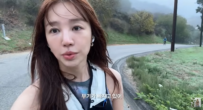 LA에서 러닝하는 윤은혜. '윤은혜의 EUNHYELOGIN’