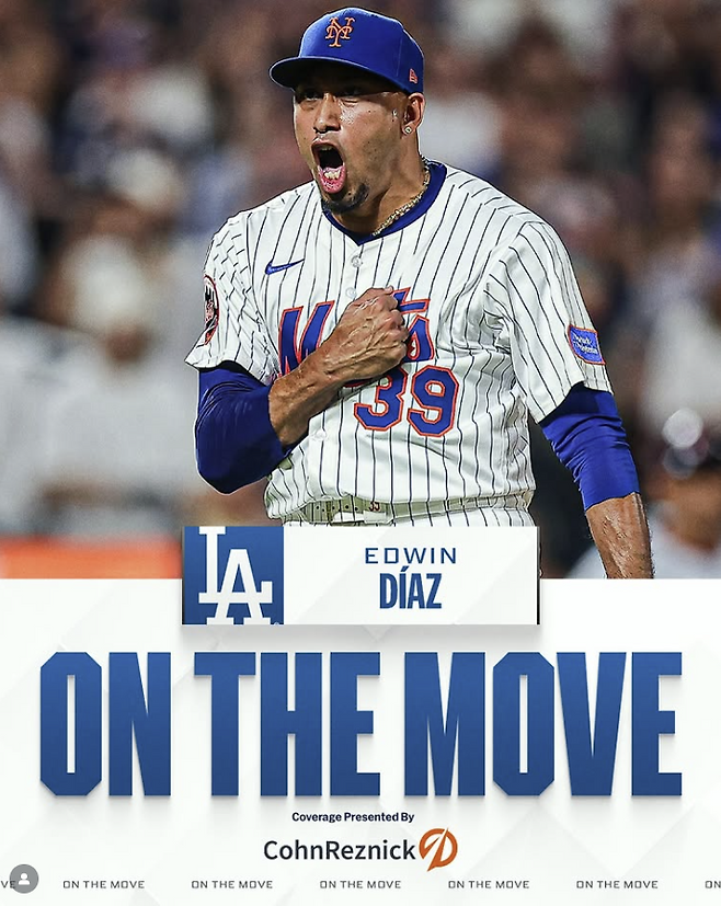 MLB닷컴 인스타그램 캡처