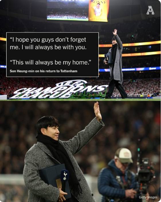 ▲ '디 애슬레틱' SNS