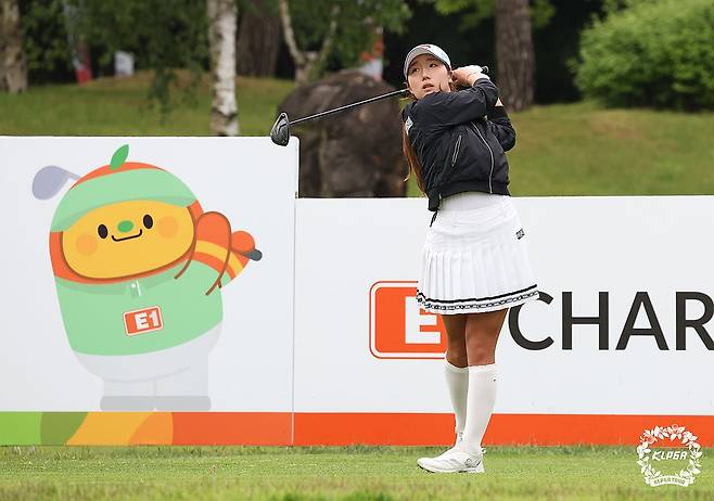 티샷하는 이동은 [KLPGA 제공. 재판매 및 DB 금지] photo@yna.co.kr