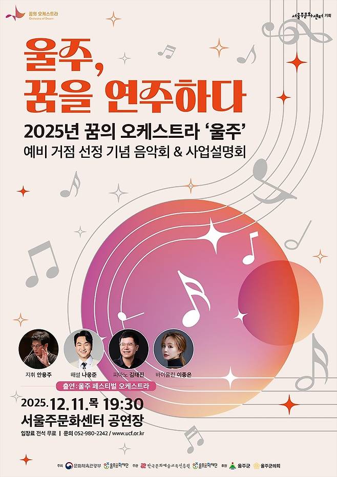 2025년 꿈의 오케스트라 울주 기념음악회 [울주문화재단 제공.재판매 및 DB 금지]