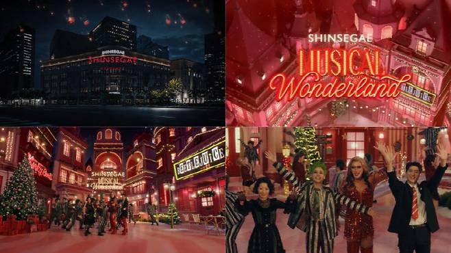 CJ ENM이 신세계백화점과 협업해 제작한 스페셜 캠페인 영상 신세계 뮤지컬 원더랜드 (사진=CJ ENM)