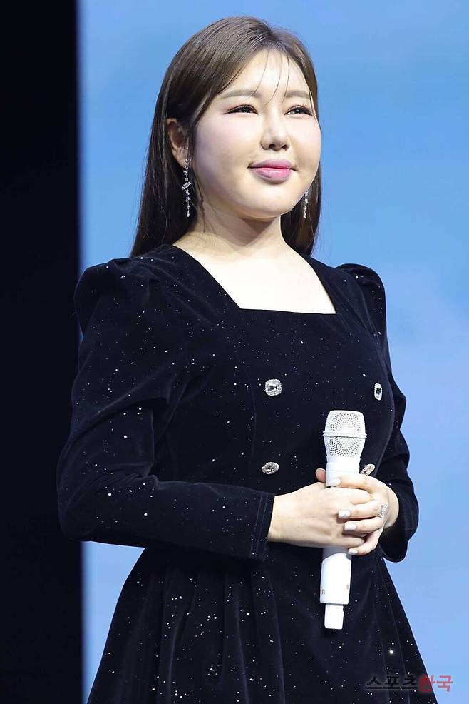 가수 송가인. 24.2.11 ⓒ이혜영 기자 lhy@hankooki.com