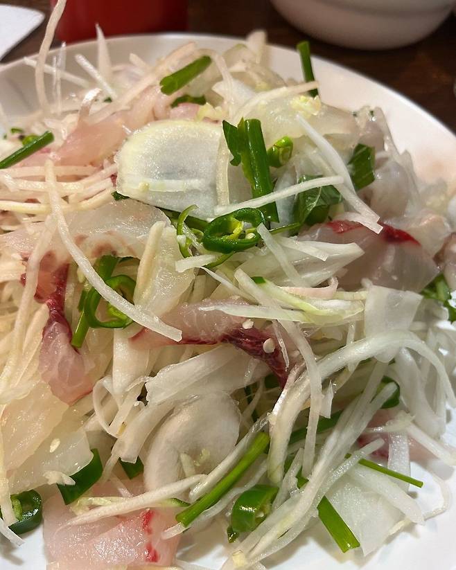 영일만 과메기와 막회. 네이버지도 영일만 업체 등록 사진