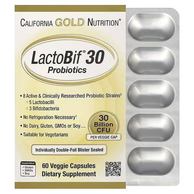 LactoBif® 30 프로바이오틱 (300억 CFU)