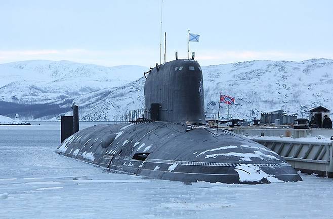 야센급 핵잠수함 K-560 세베로드빈스크 / Ministry of Defence of the Russian Federation