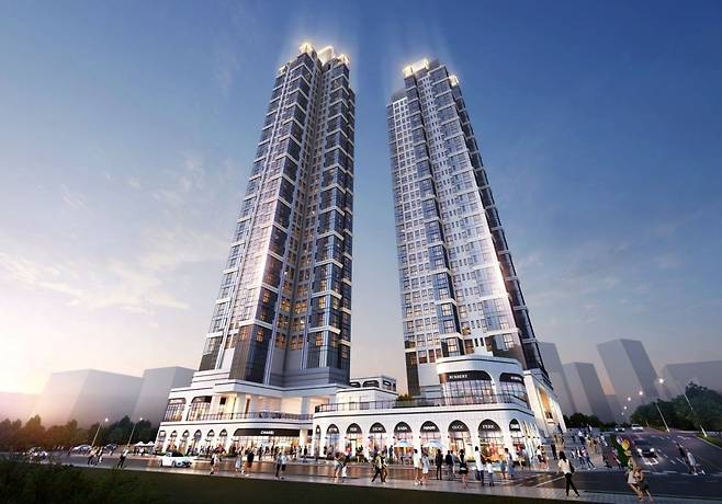 해링턴 스퀘어 과천 투시도