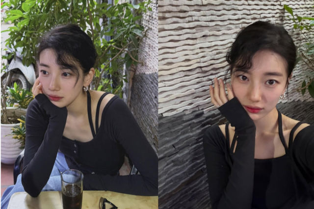 수지가 사랑스러운 헤어스타일로 변신했다. / 수지 인스타그램